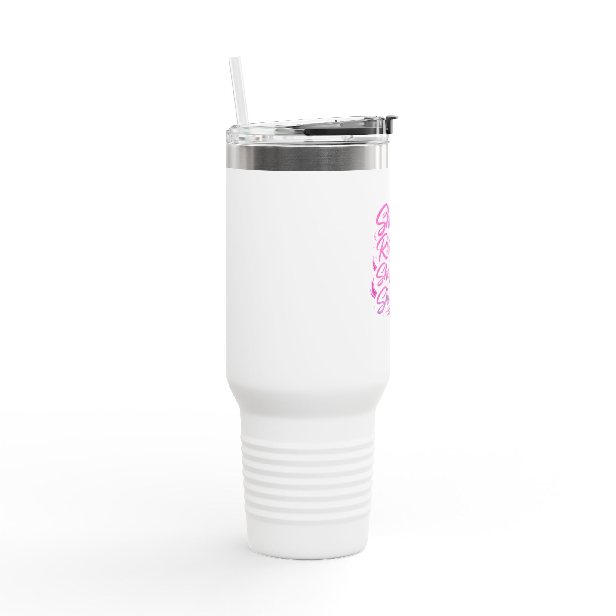 She Rises She Leads She Wins Travel Mug | 40oz Insulated Tumbler