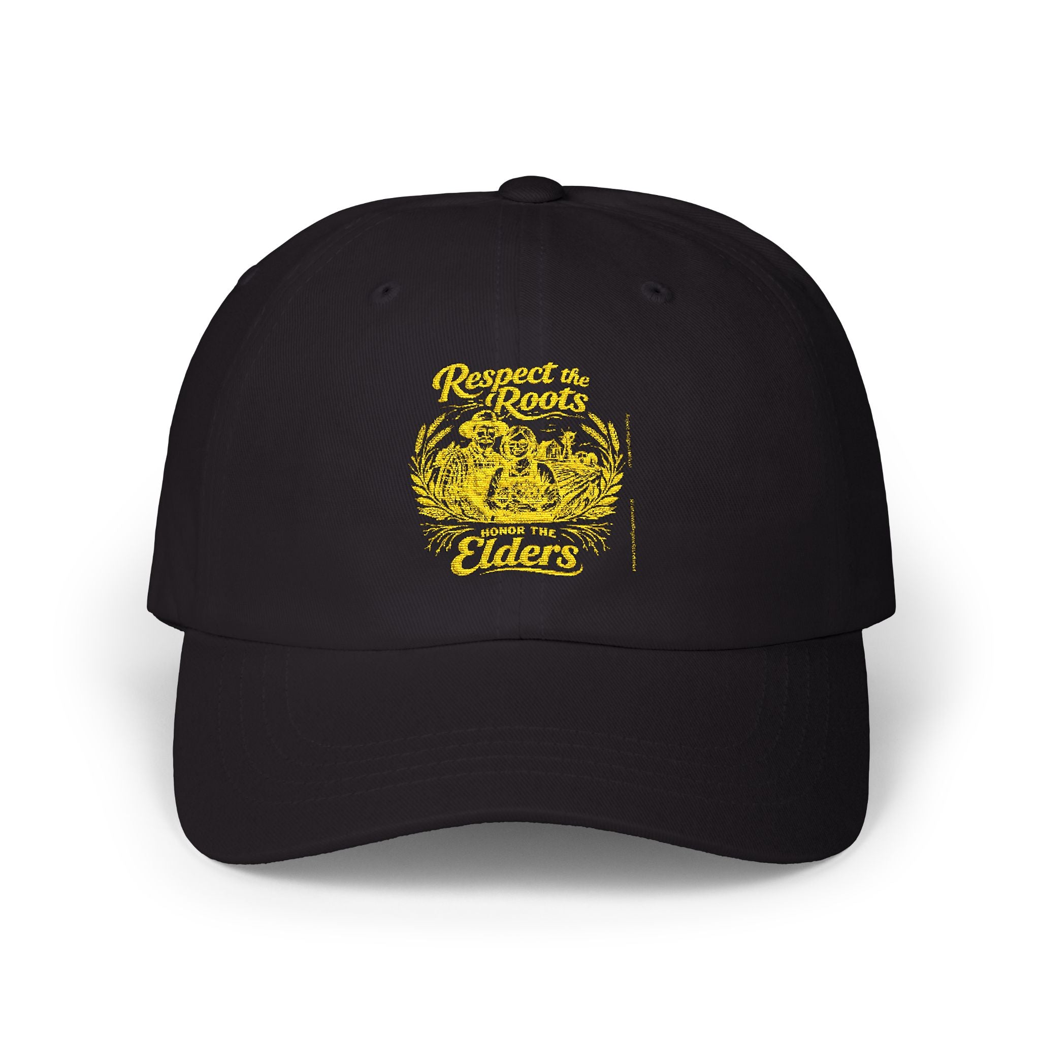 Respect The Roots Honor The Elders Cap | Embroidered Classic Hat