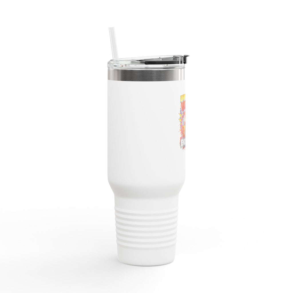 Empowered Voices End Abuse 40oz Travel Mug | Insulated Tumbler
