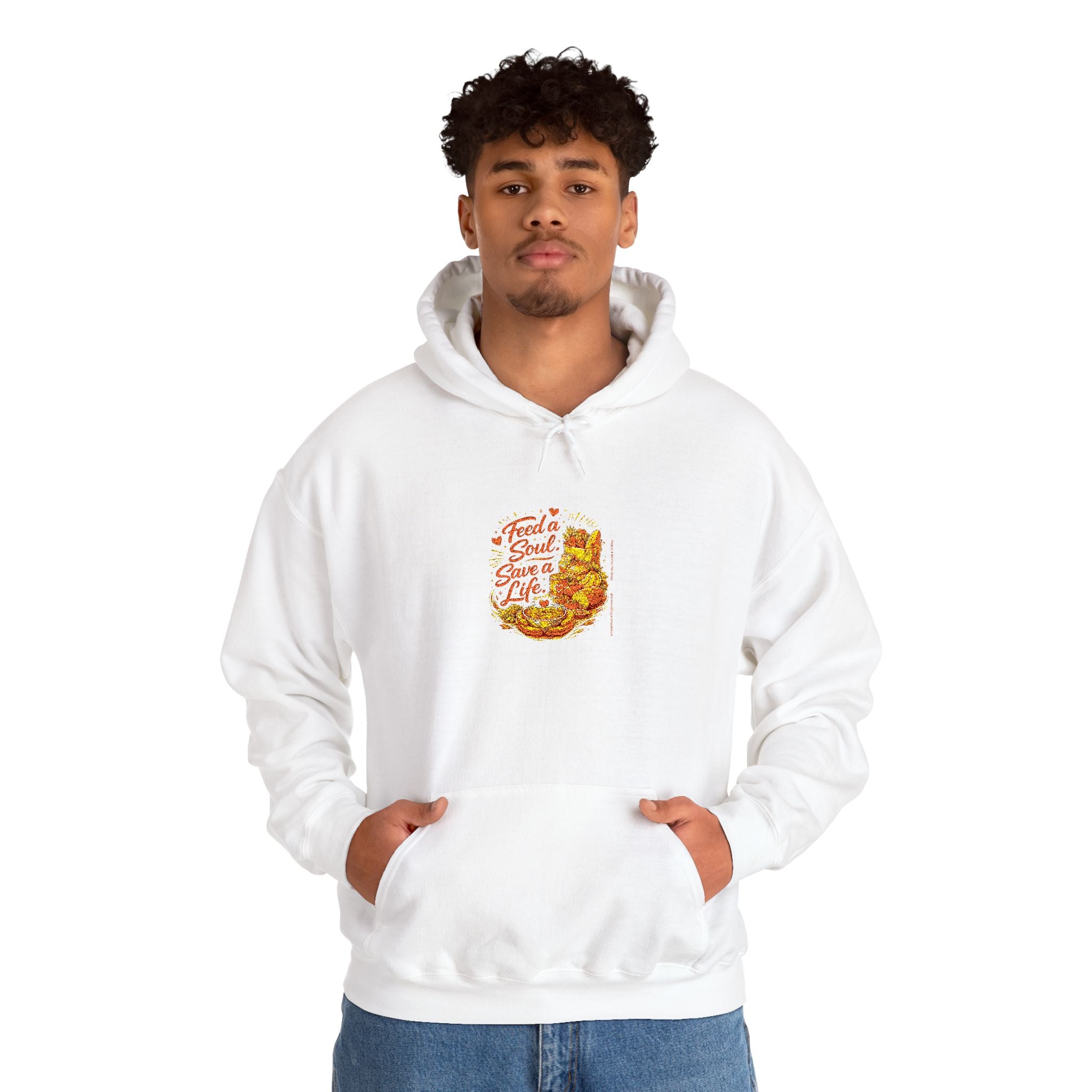 Feed A Soul Save A Life Hoodie | Premium Hoodie
