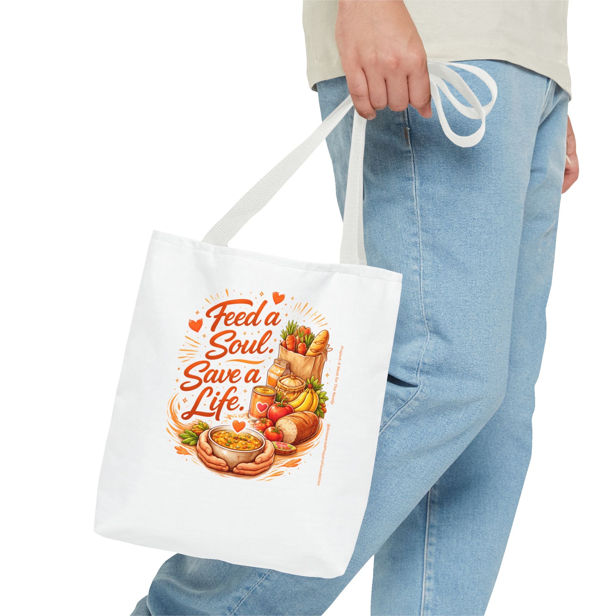 Feed a Soul Save a Life Tote Bag | Tote Bag