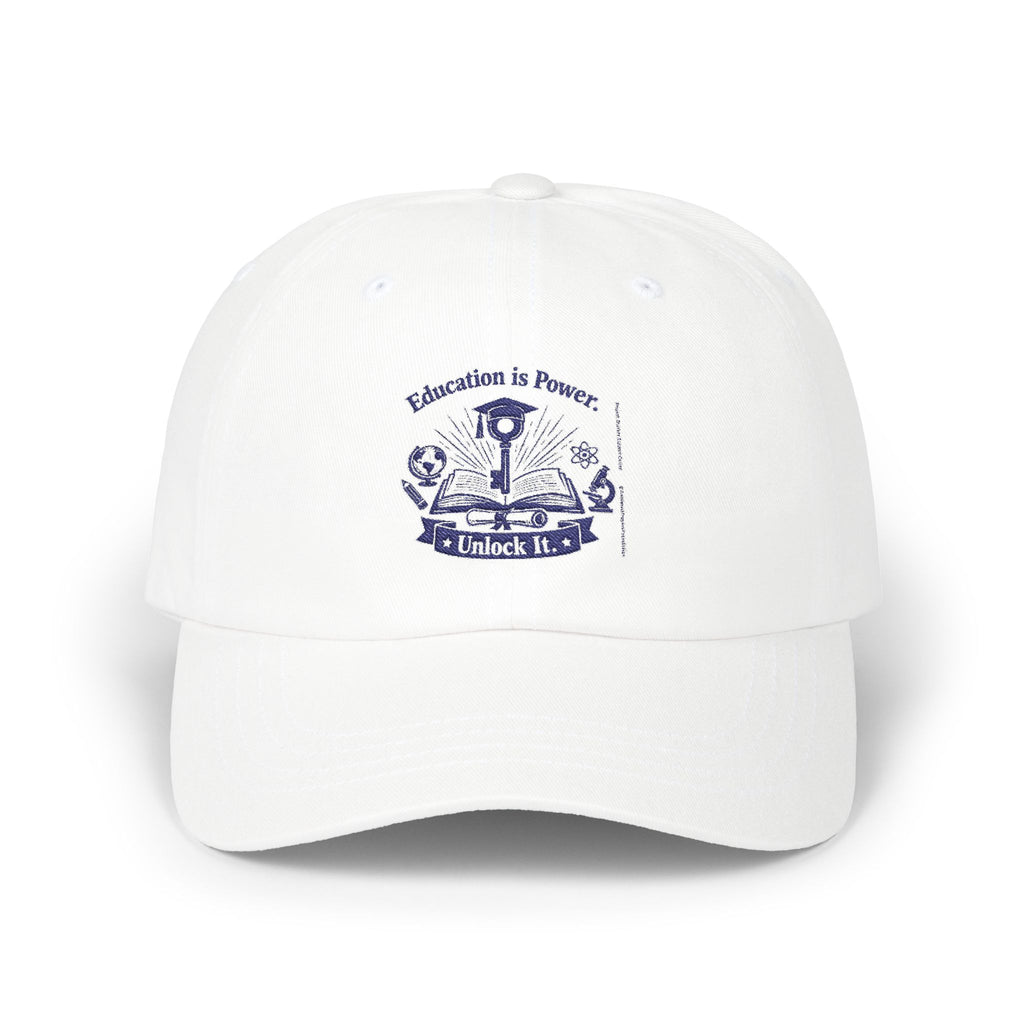 Education Is Power Unlock It Cap | Classic Hat