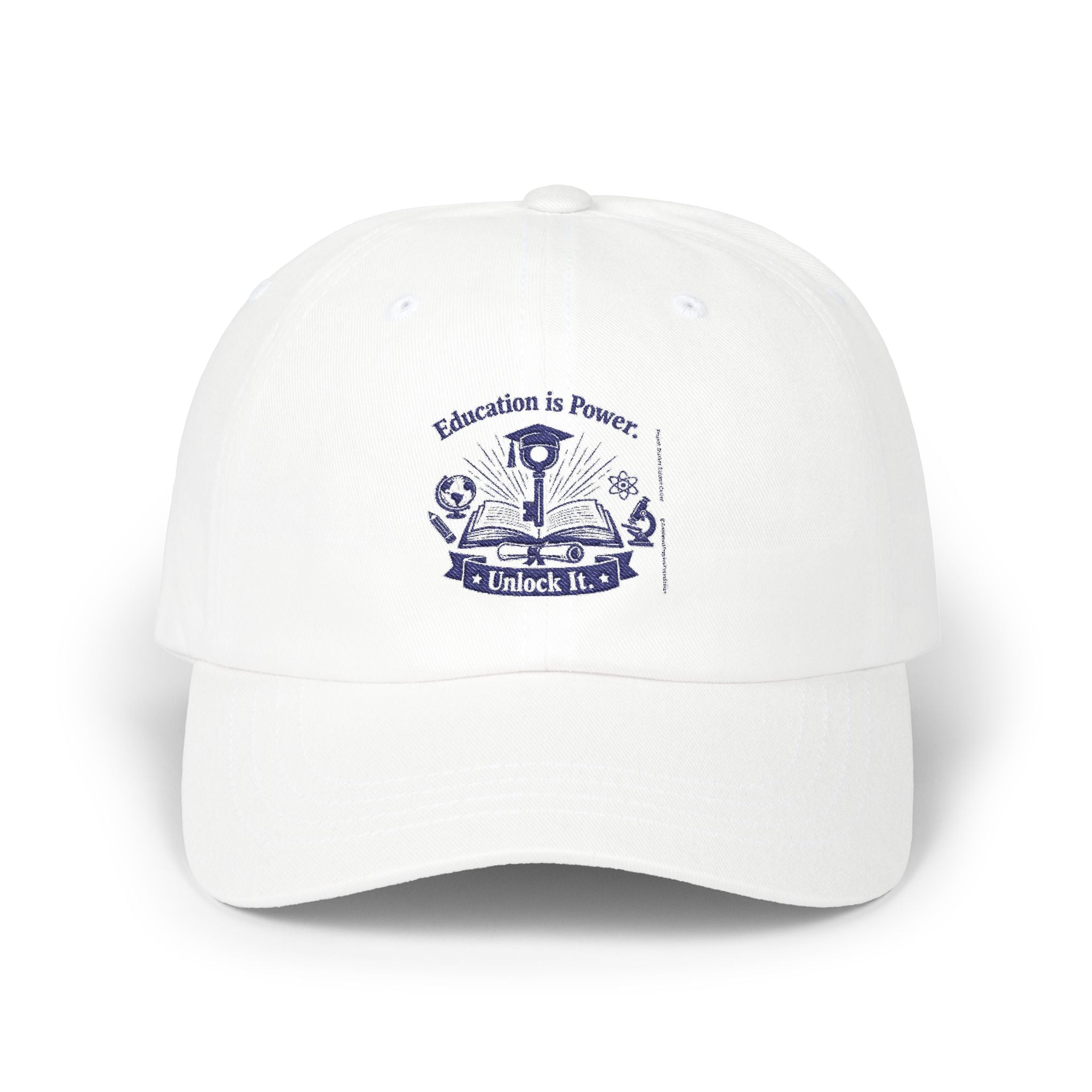 Education Is Power Unlock It Cap | Classic Hat