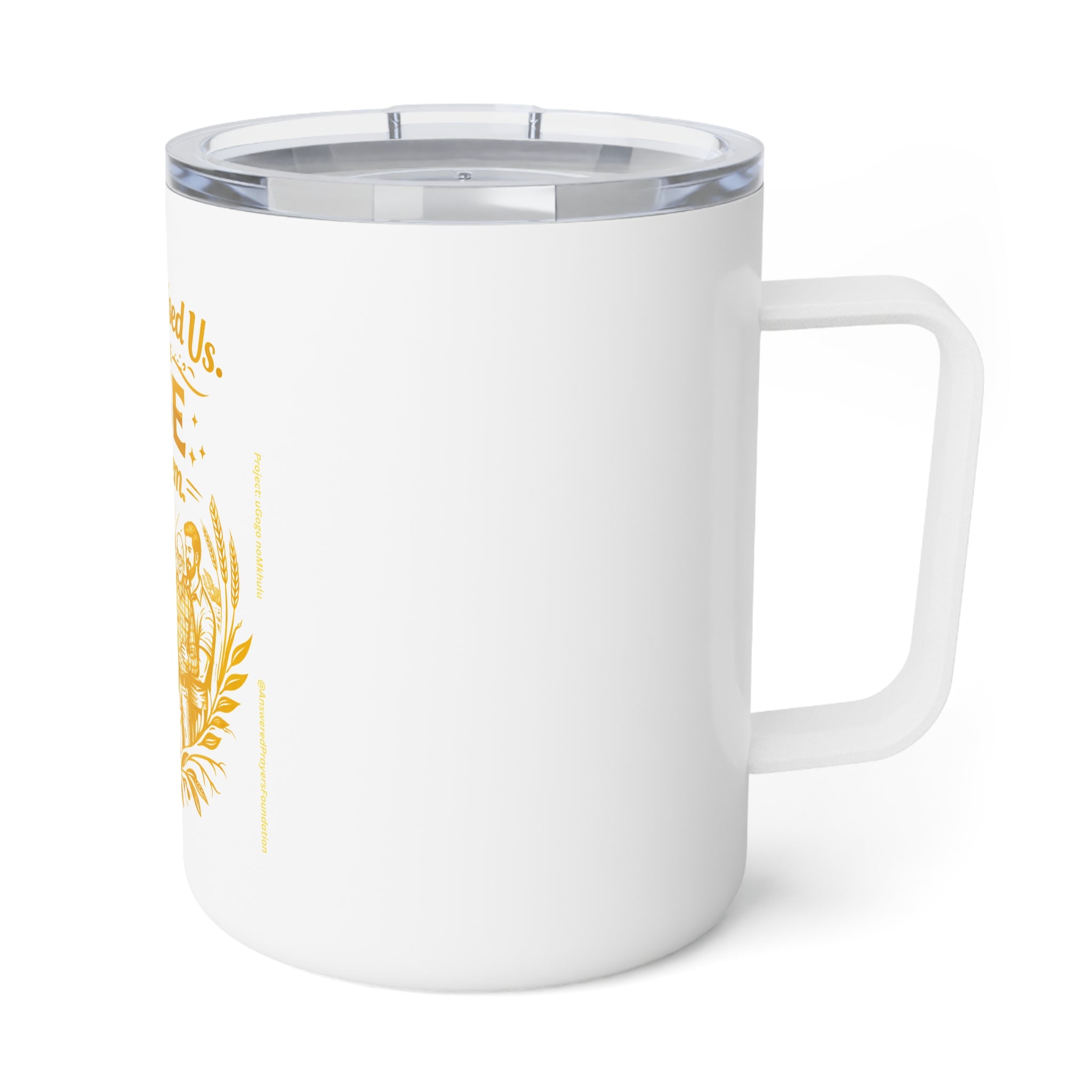 They Raised Us Now We Rise for Them insulated Mug | 10oz Travel Coffee Mug