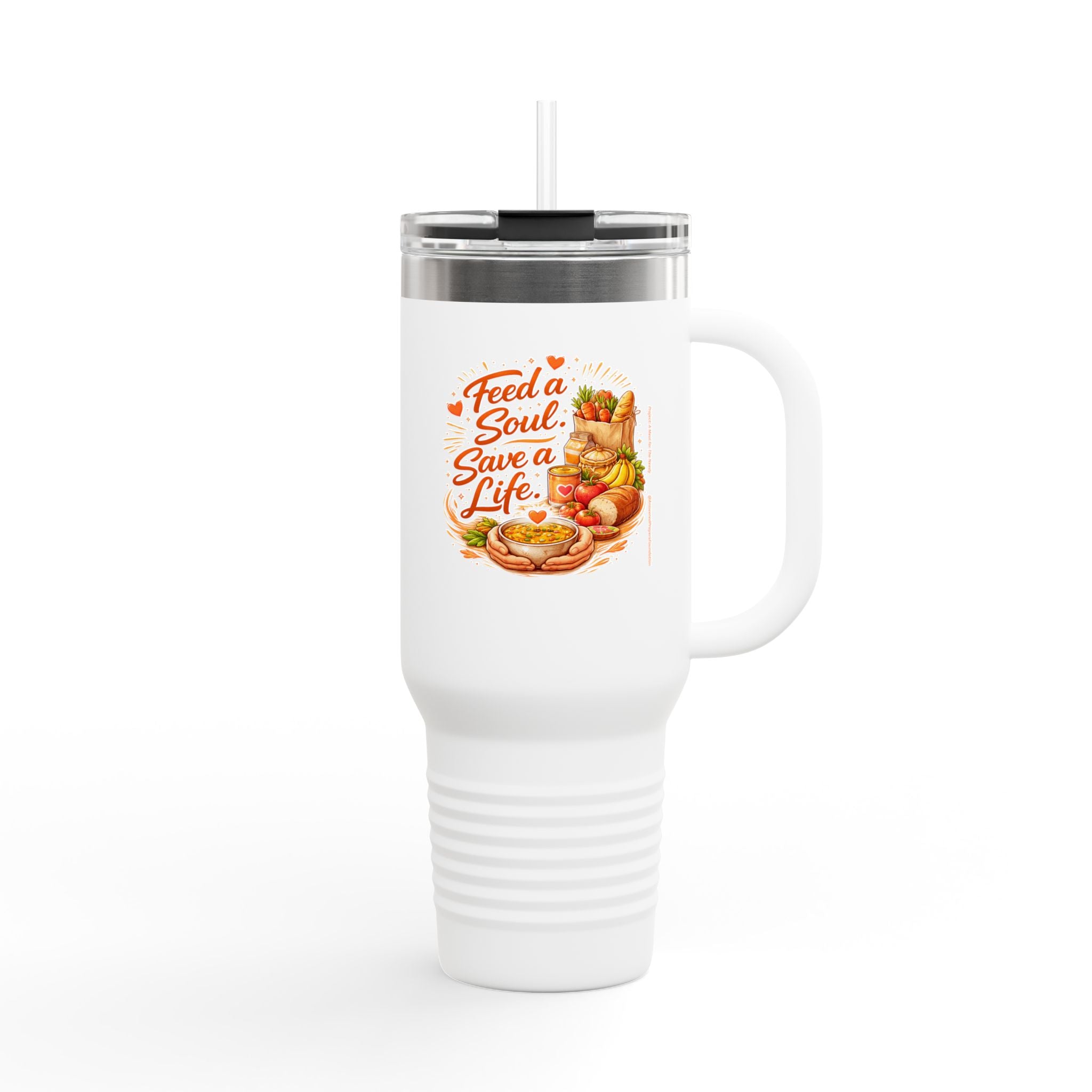 Feed a Soul Save a Life Travel Mug | 40oz Insulated Tumbler