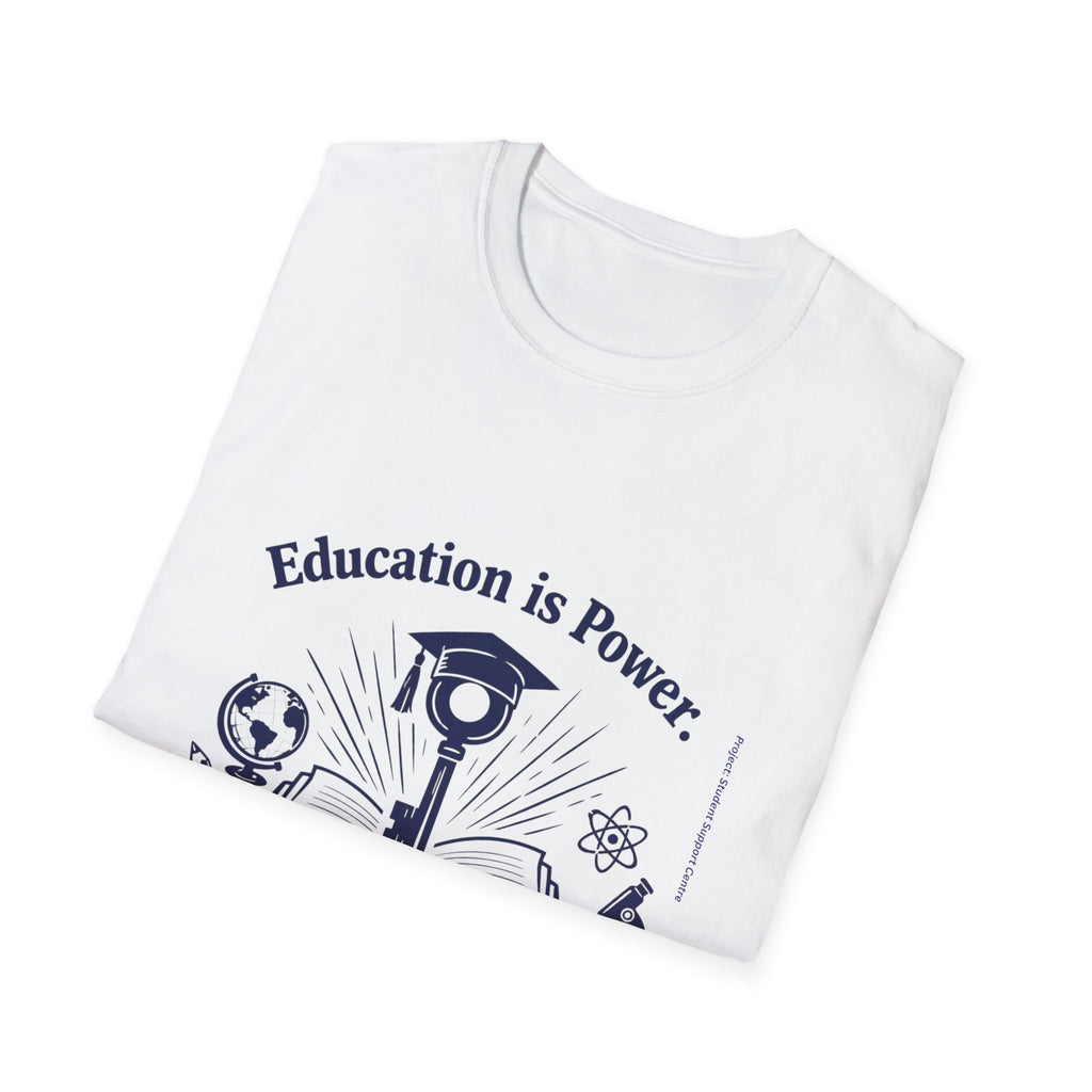 Education Is Power Unlock It T-Shirt | Education Awareness T-Shirt