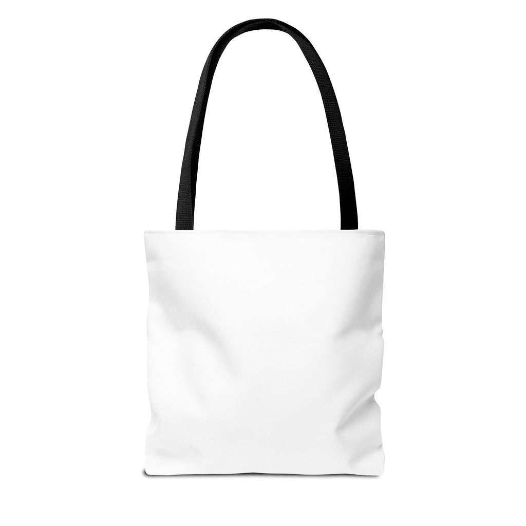 She Rises She Leads She Wins Tote Bag | Feminist Empowerment Graphic
