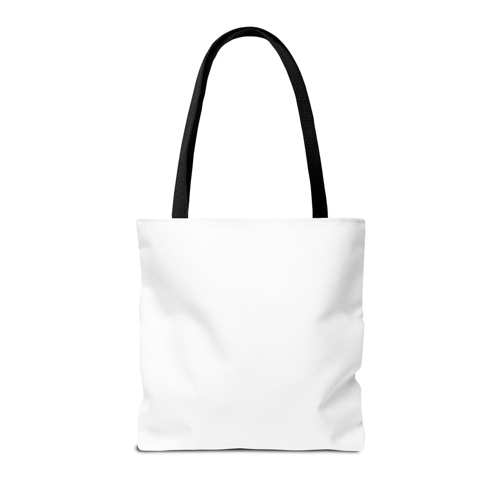She Rises She Leads She Wins Tote Bag | Feminist Empowerment Graphic