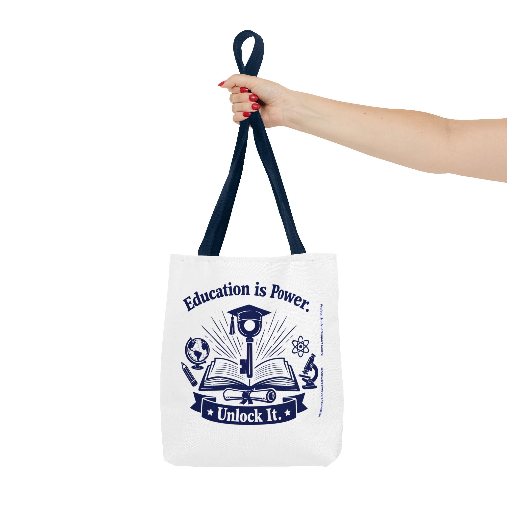 Education Is Power Unlock It Tote Bag | Tote Bag
