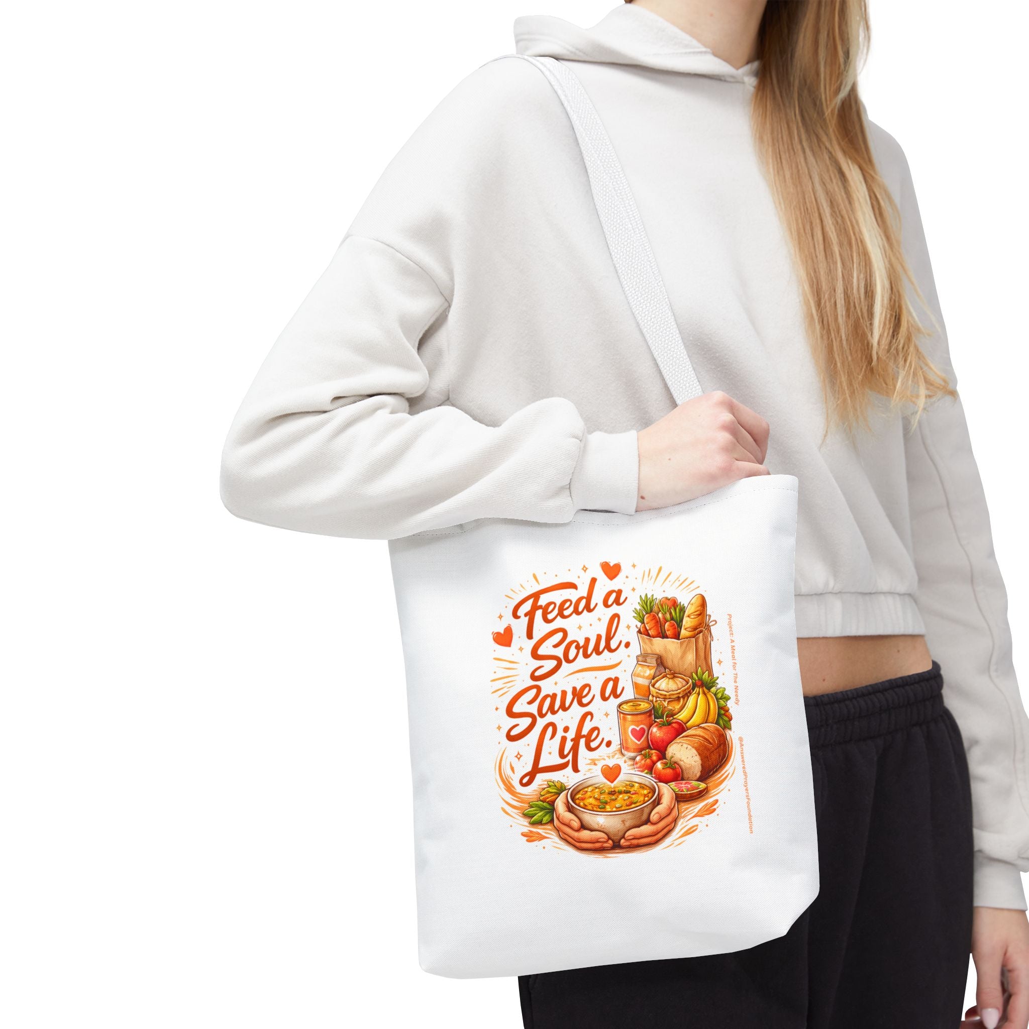 Feed a Soul Save a Life Tote Bag | Tote Bag