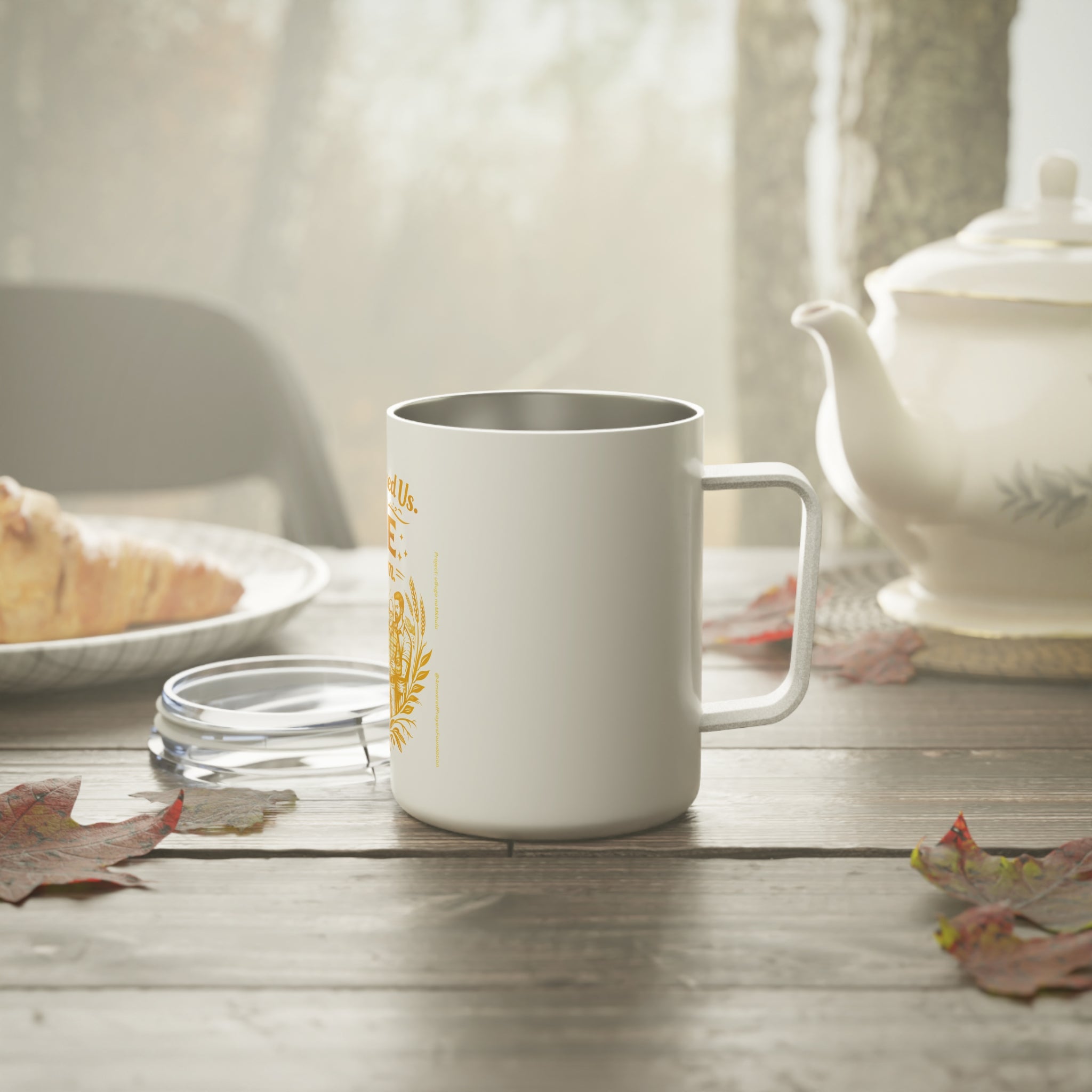 They Raised Us Now We Rise for Them insulated Mug | 10oz Travel Coffee Mug