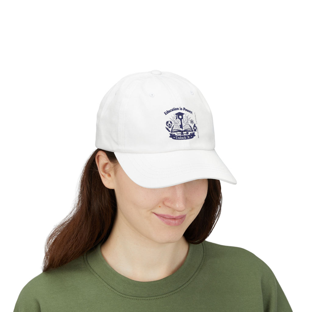 Education Is Power Unlock It Cap | Classic Hat
