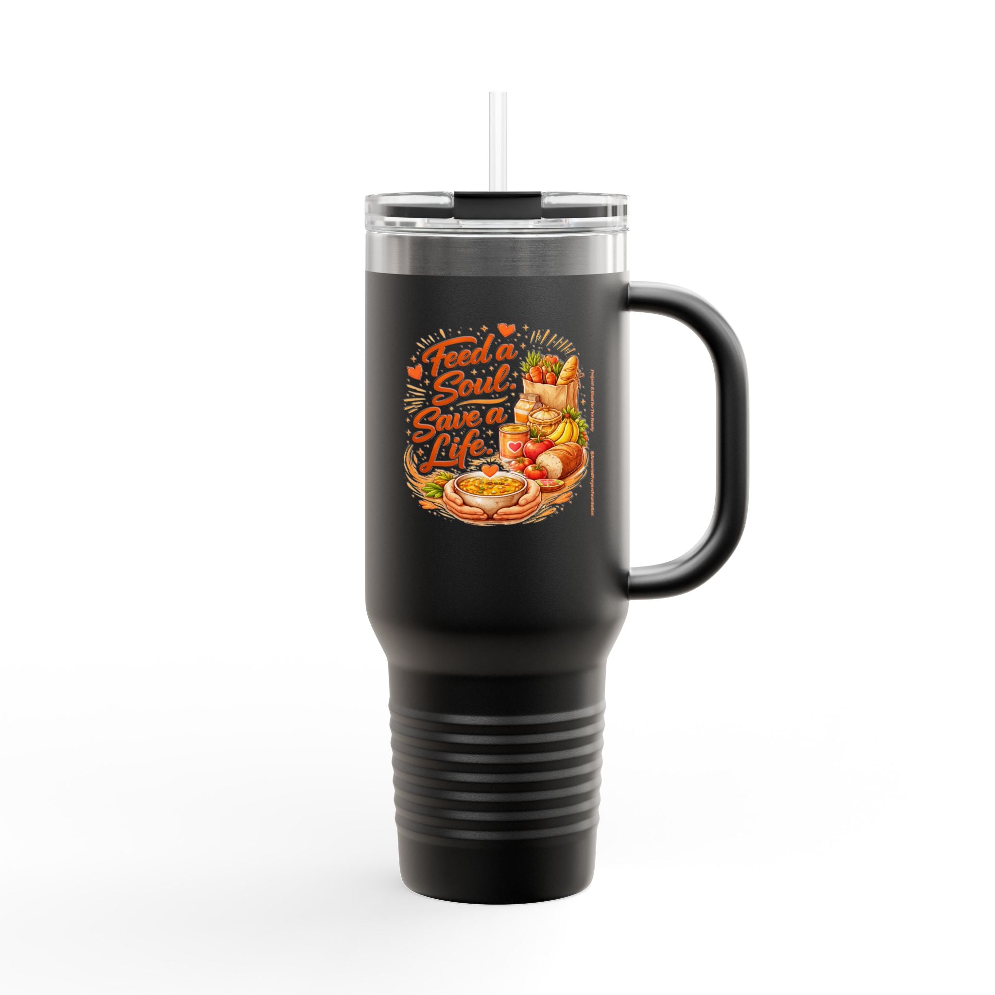 Feed a Soul Save a Life Travel Mug | 40oz Insulated Tumbler