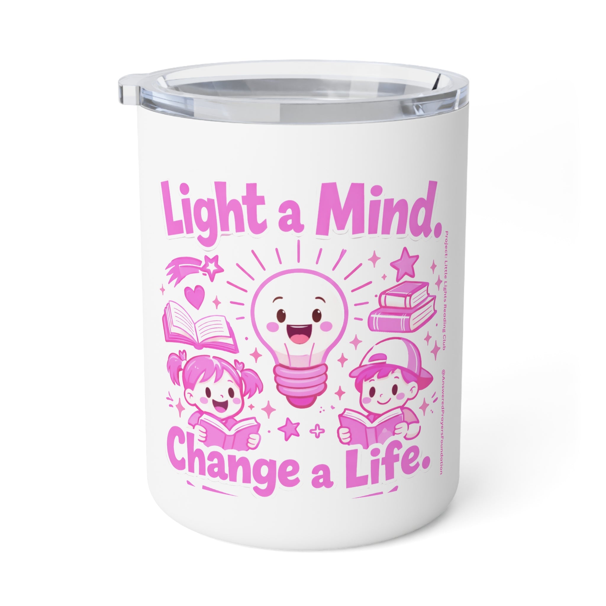 Light a Mind Change a Life Insulated Mug | Coffee Mug Tumbler