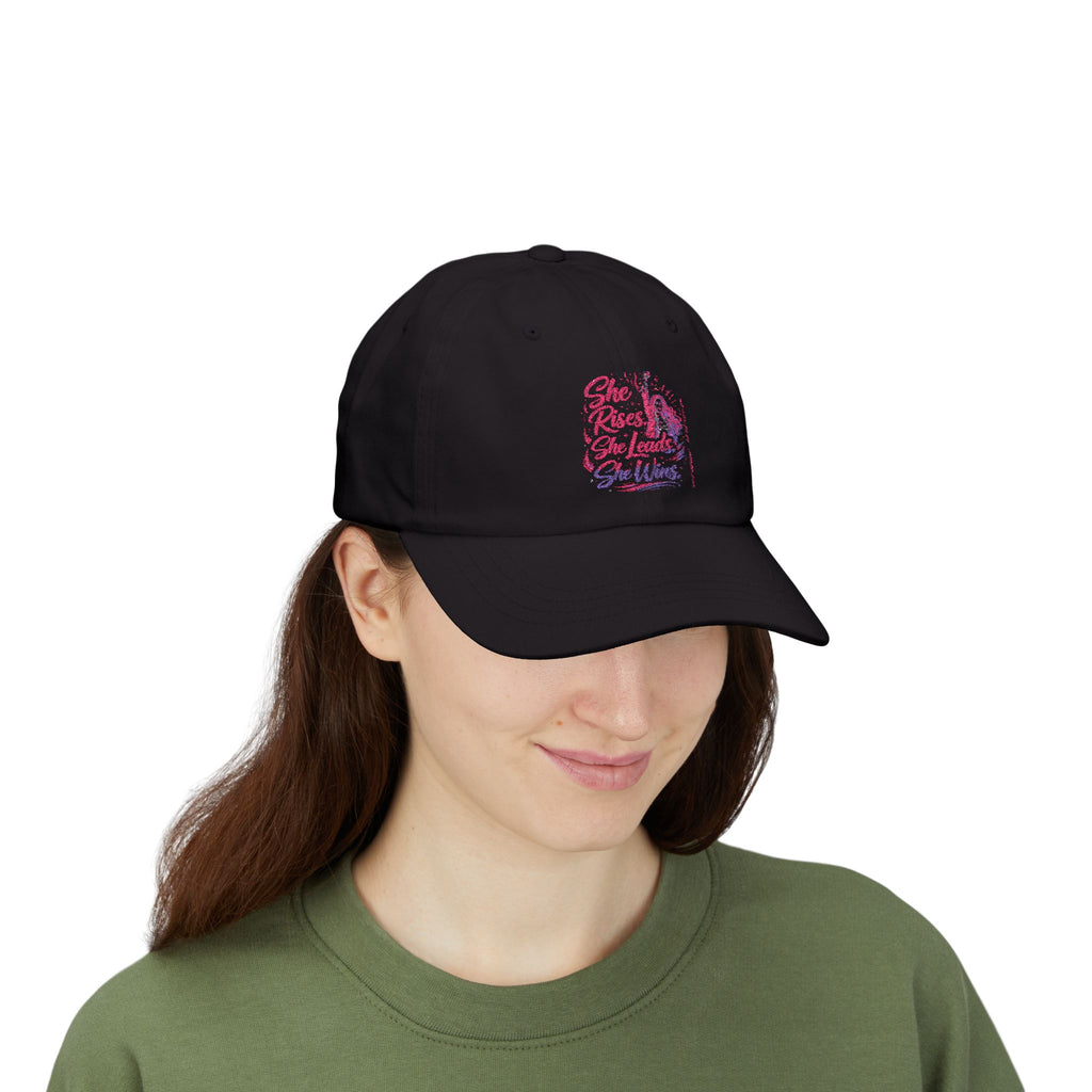 She Rises She Leads She Wins Cap | Classic Hat
