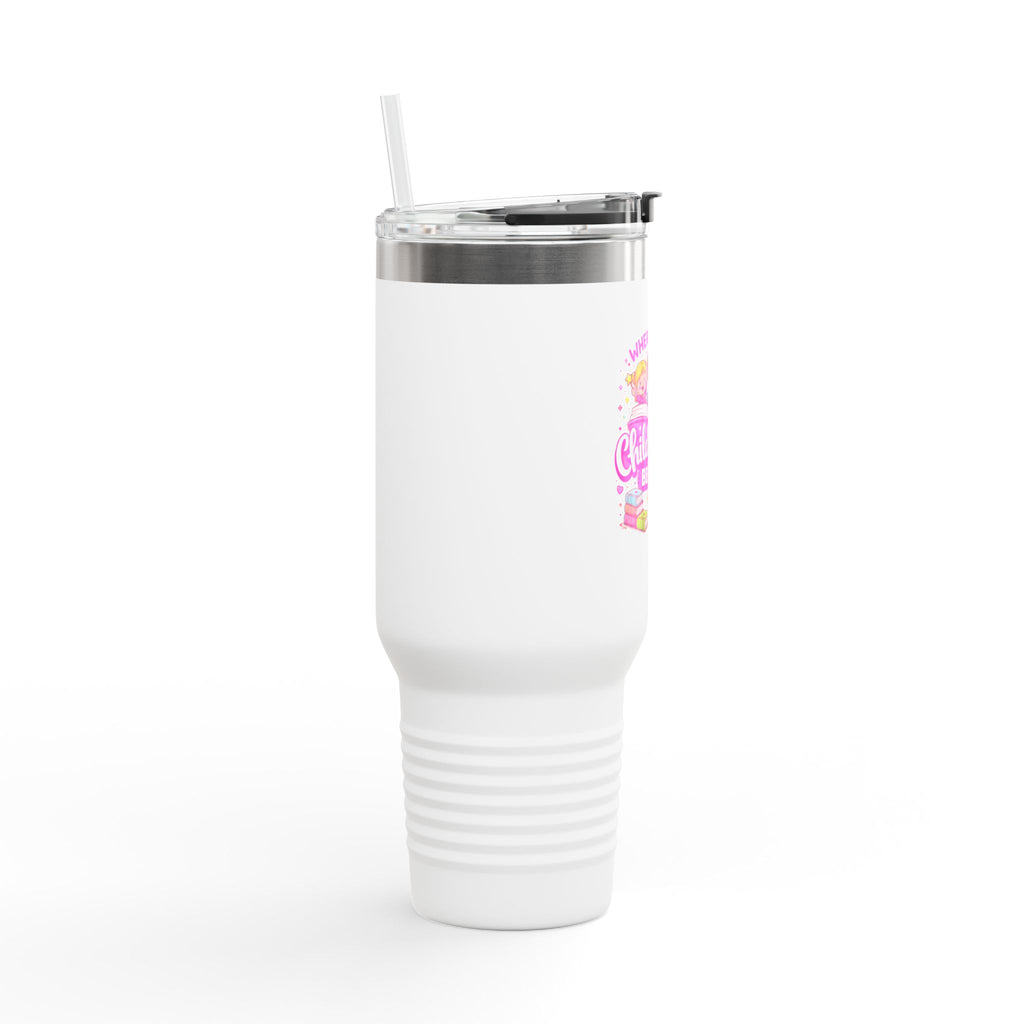 Where Every Child's Story Begins Travel Mug | 40oz Insulated Tumbler