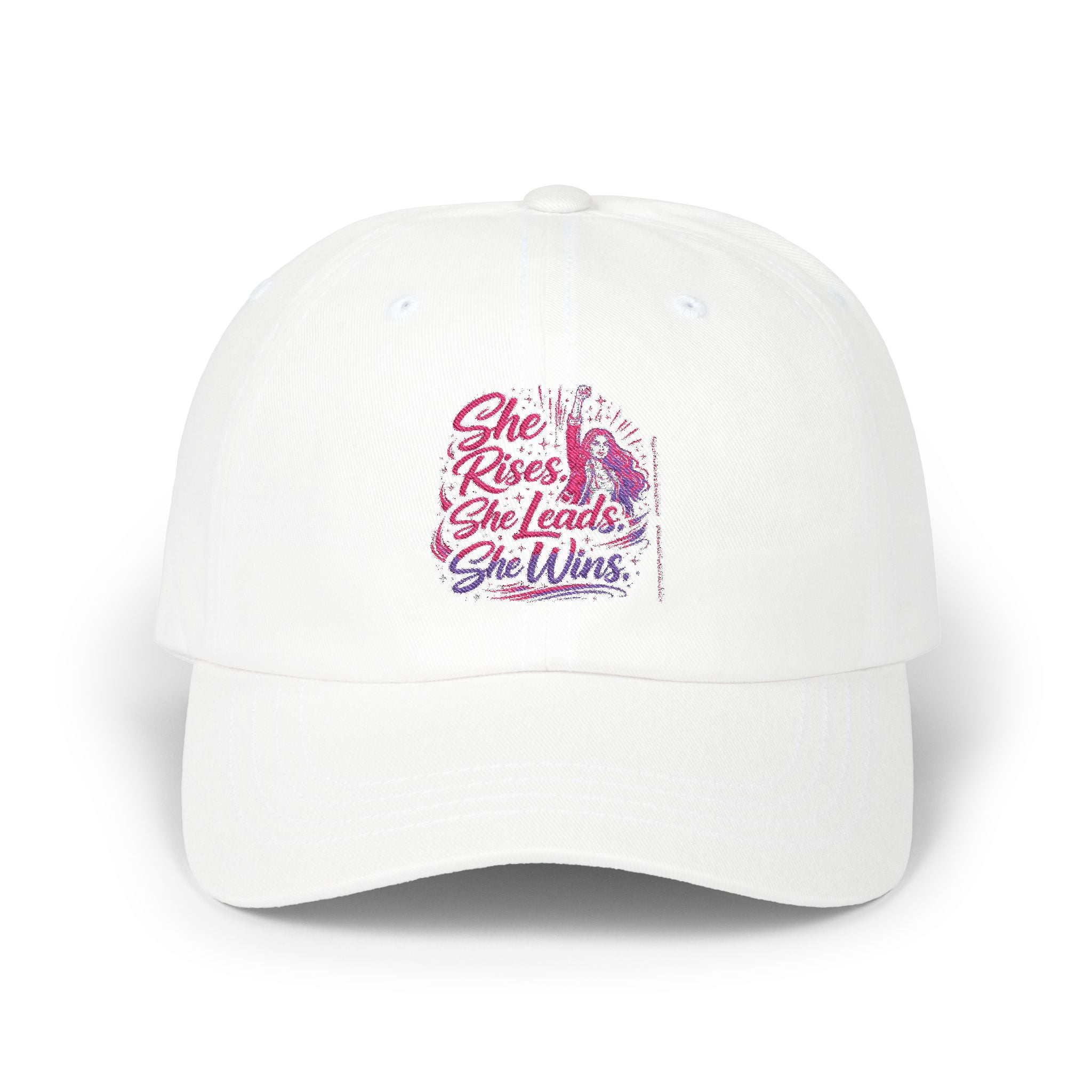 She Rises She Leads She Wins Cap | Classic Hat