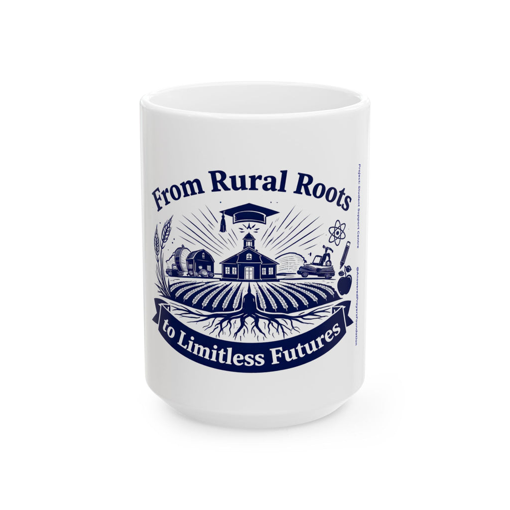 From Rural Roots to Limitless Futures Mug | Ceramic Coffee Mug