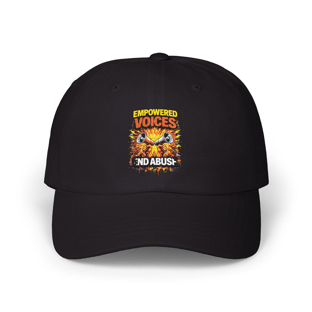 Empowered Voices End Abuse Cap | Anti Abuse Awareness Dad Hat