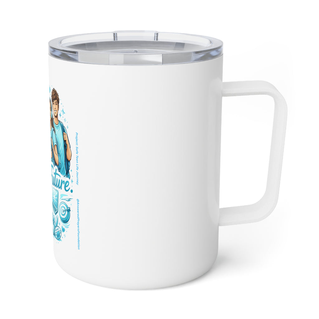 Strong Choices Strong Future Insulated Mug | Student Motivation Design