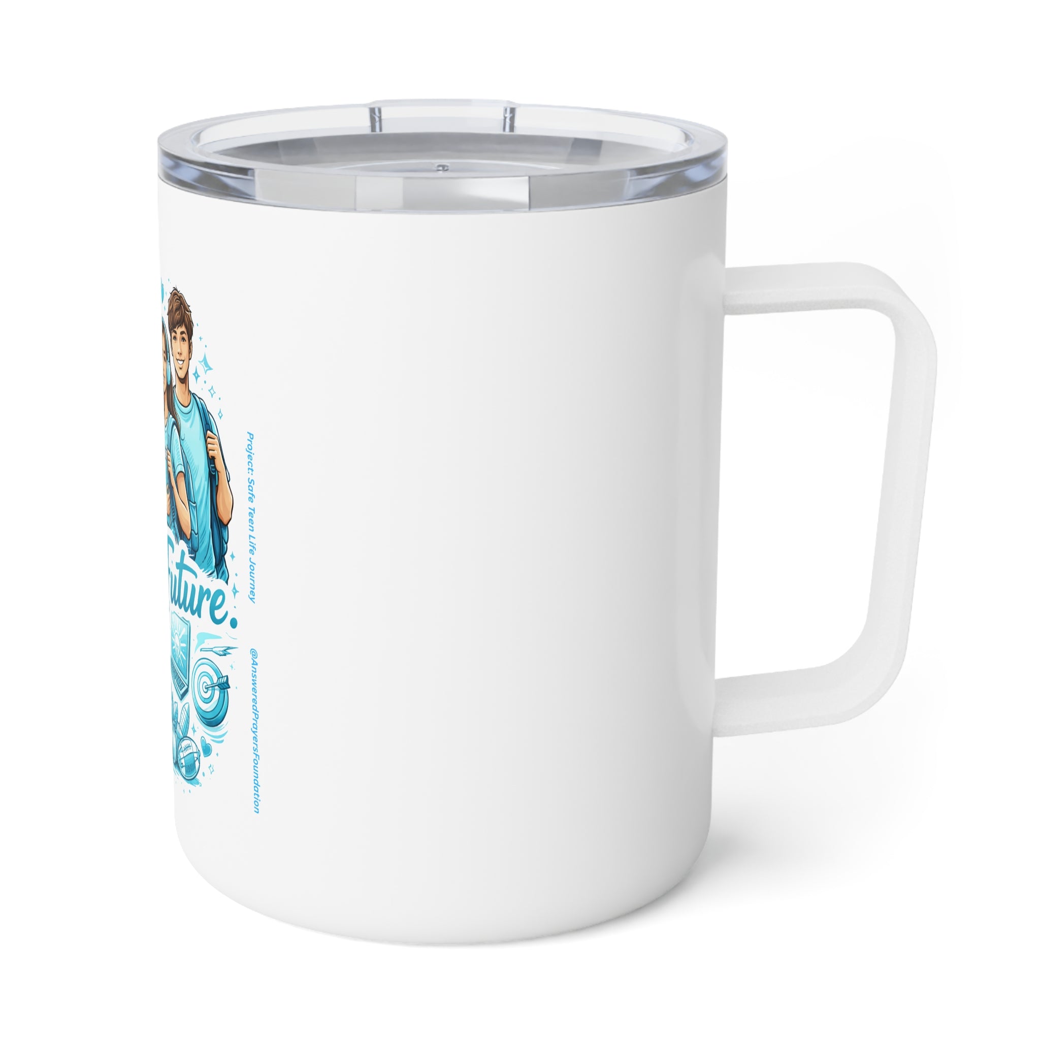 Strong Choices Strong Future Insulated Mug | Student Motivation Design
