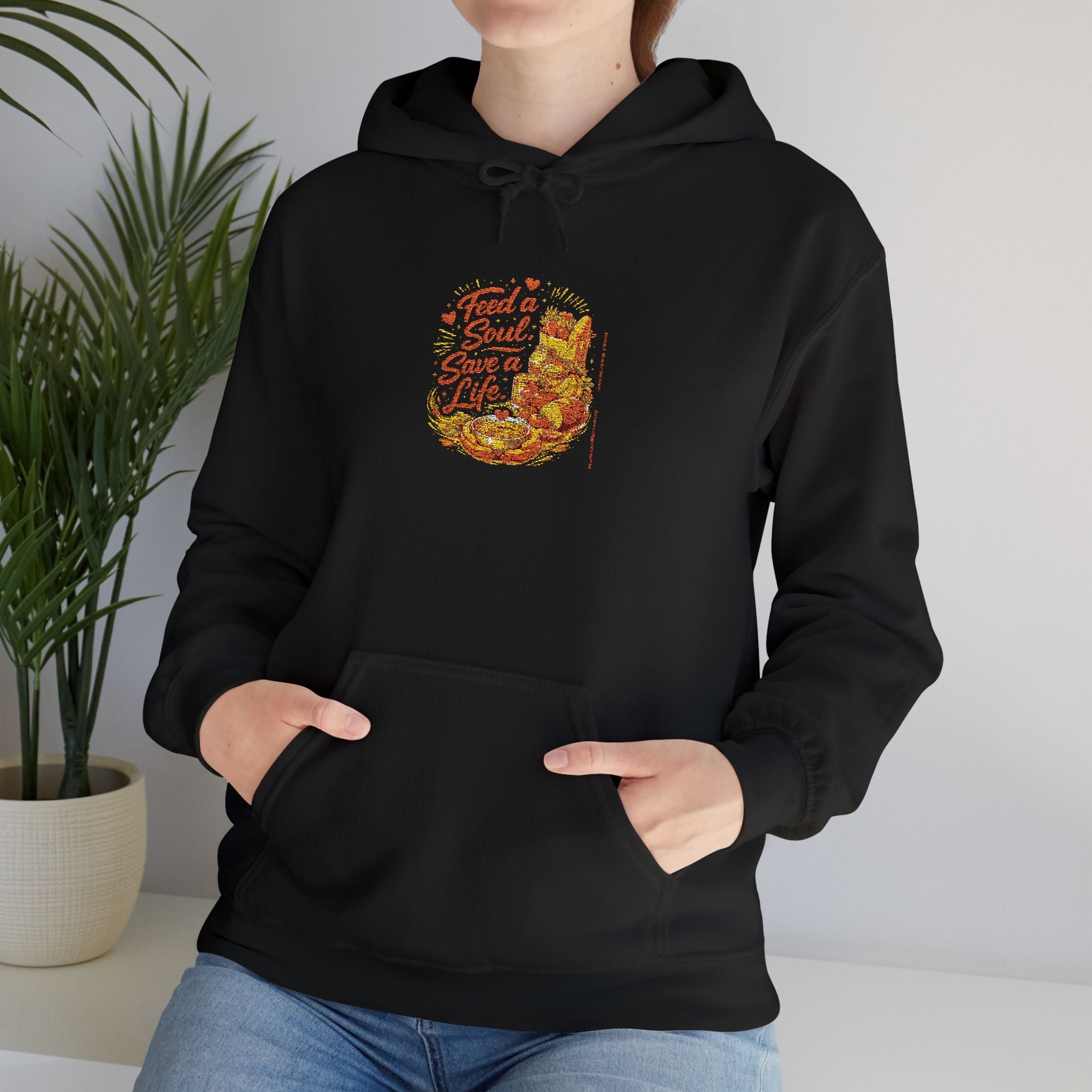 Feed A Soul Save A Life Hoodie | Premium Hoodie