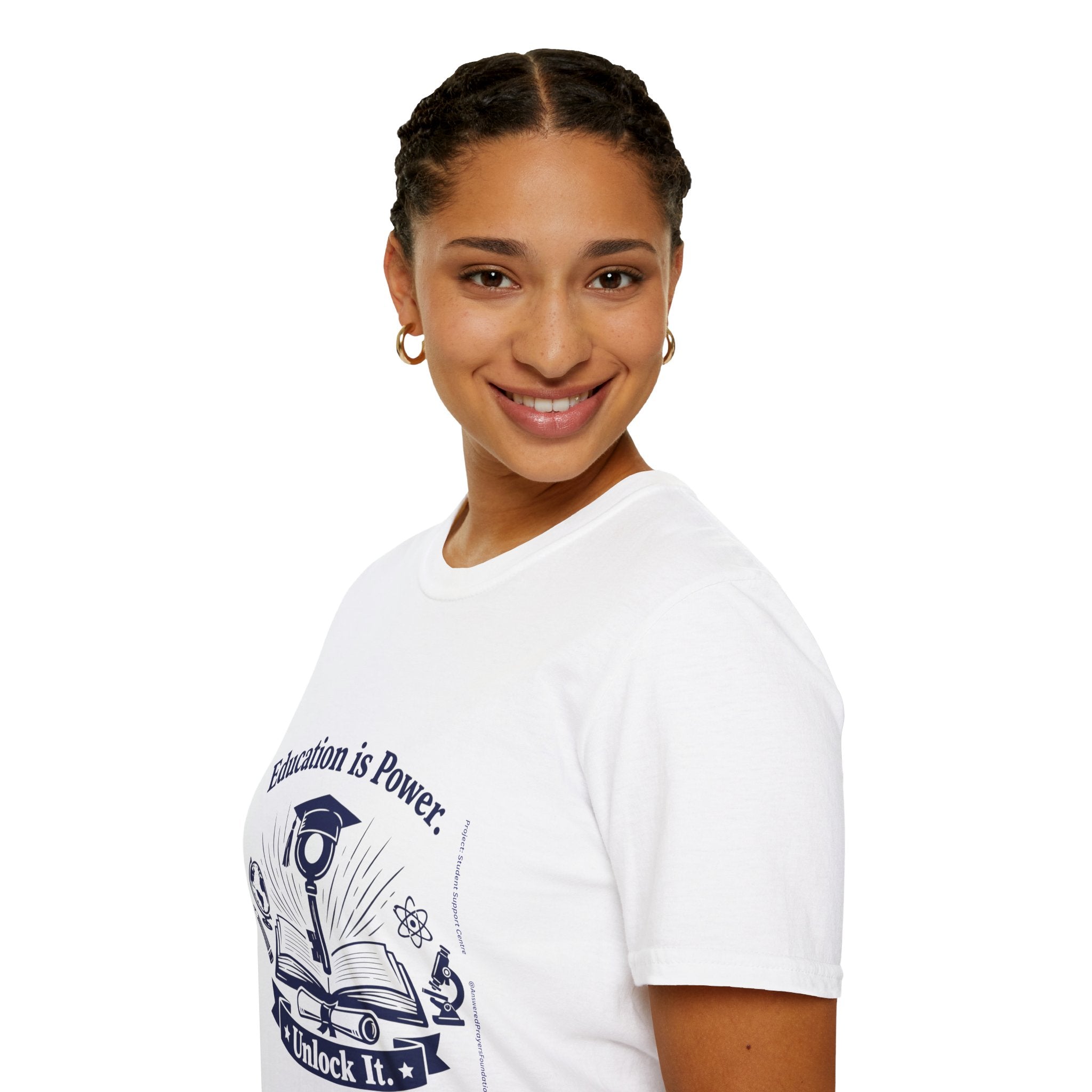 Education Is Power Unlock It T-Shirt | Education Awareness T-Shirt