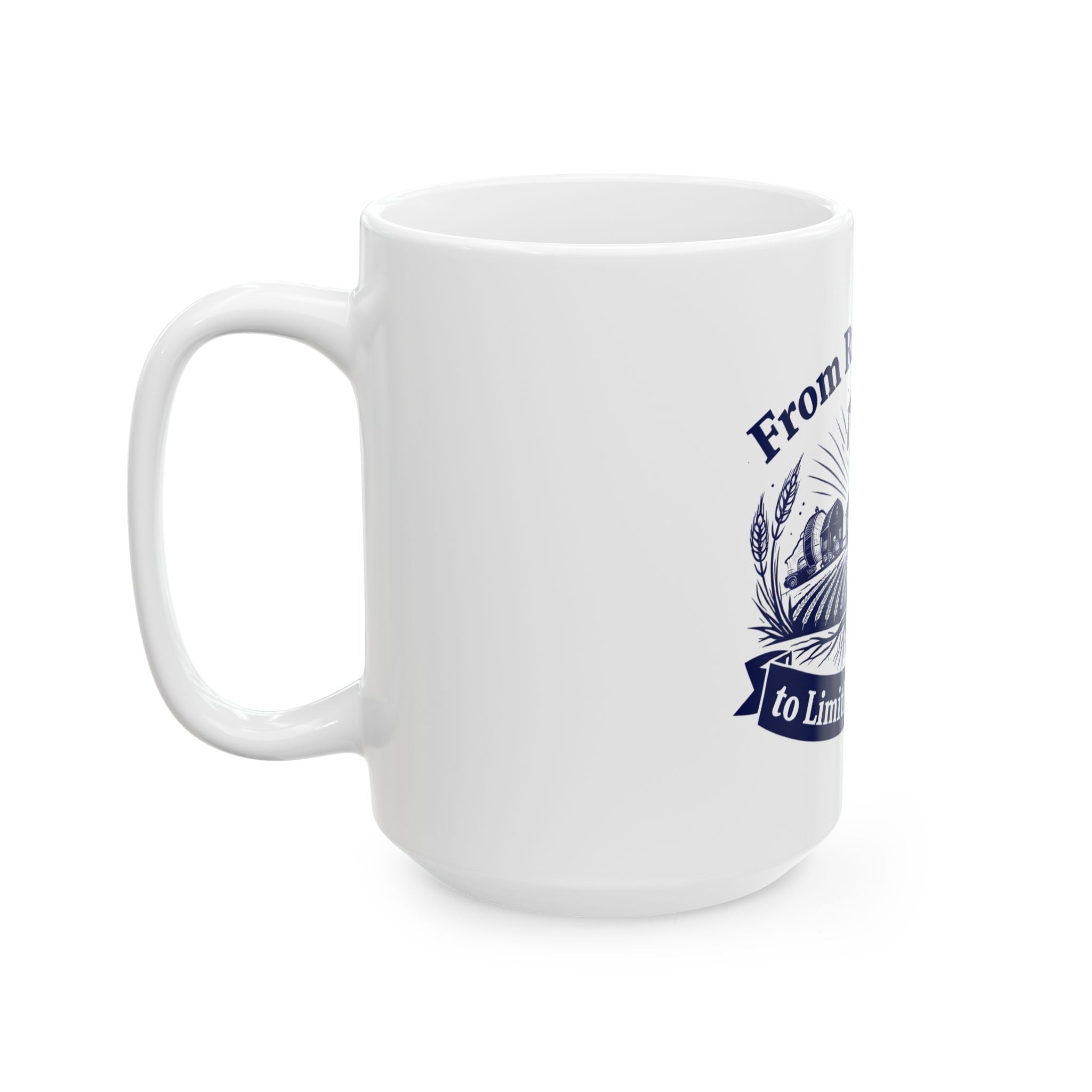 From Rural Roots to Limitless Futures Mug | Ceramic Coffee Mug