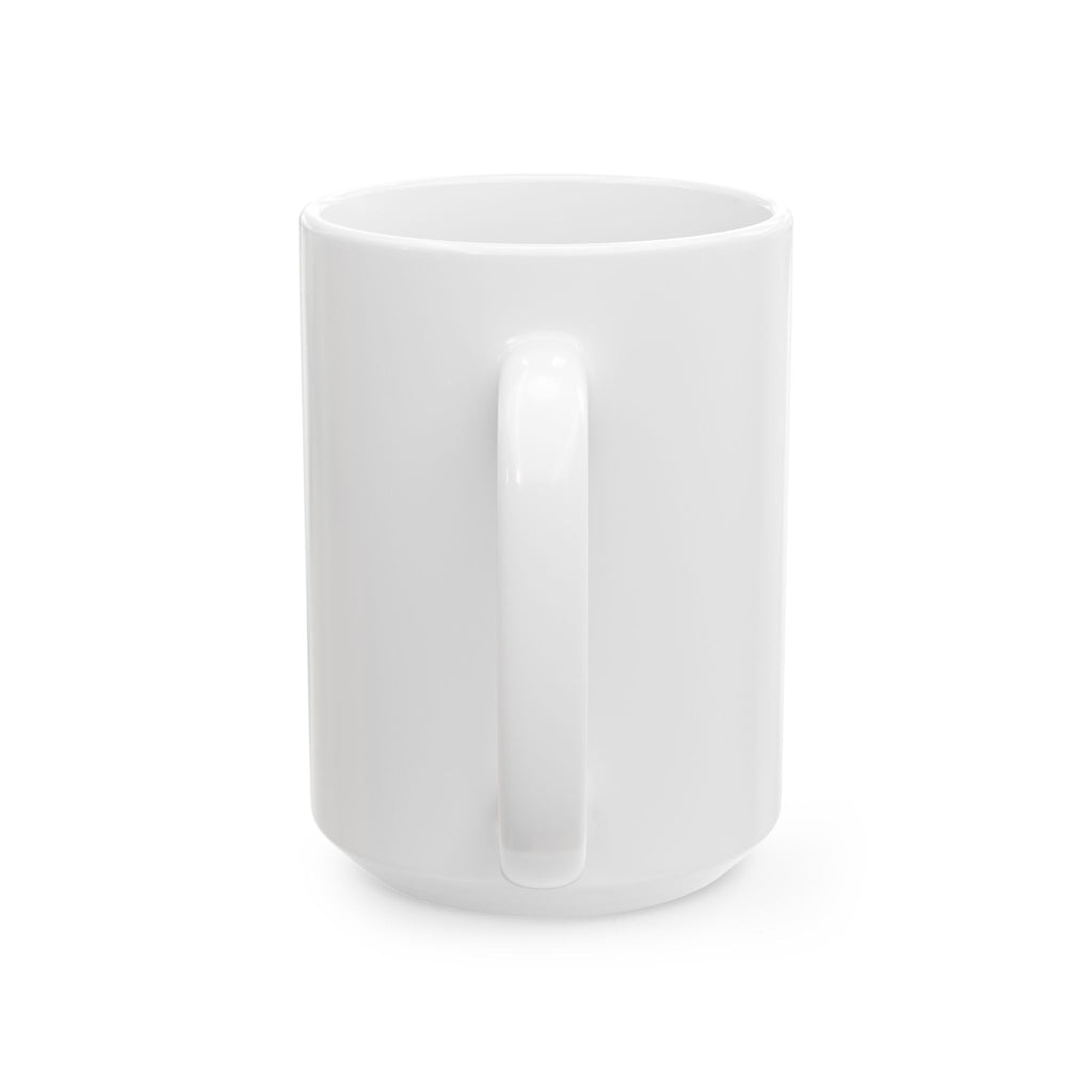 Empowered Voices End Abuse Coffee Mug | Advocacy Statement Ceramic Mug