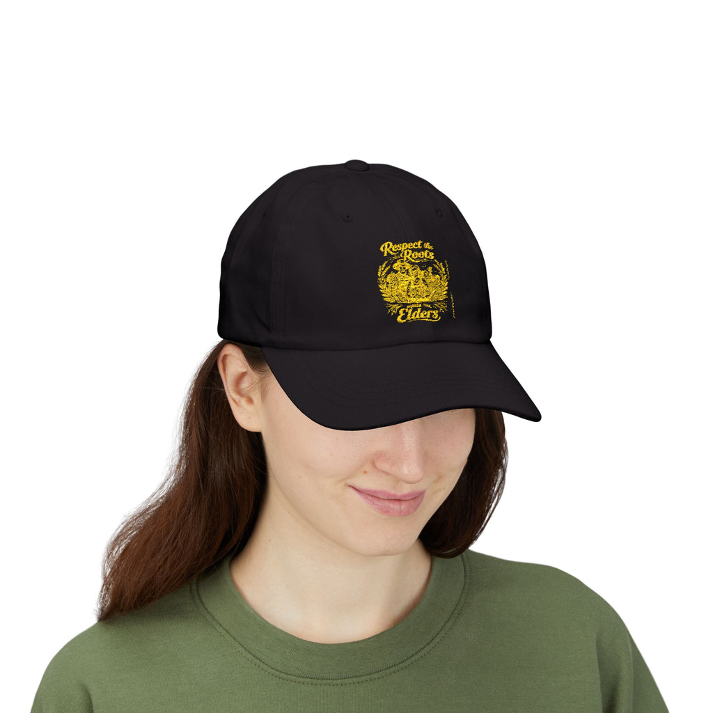 Respect The Roots Honor The Elders Cap | Embroidered Classic Hat