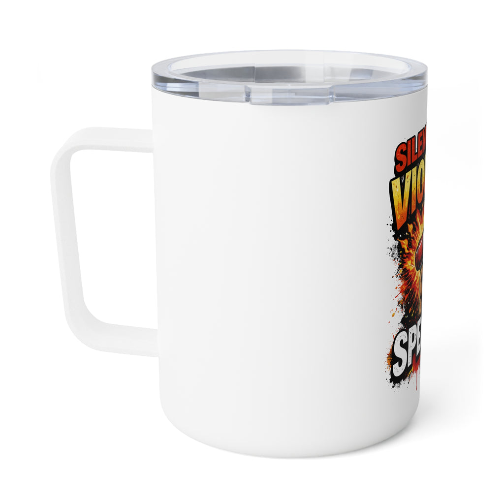Silence Fuels Violence Speak Up Insulated Coffee Mug | 10oz