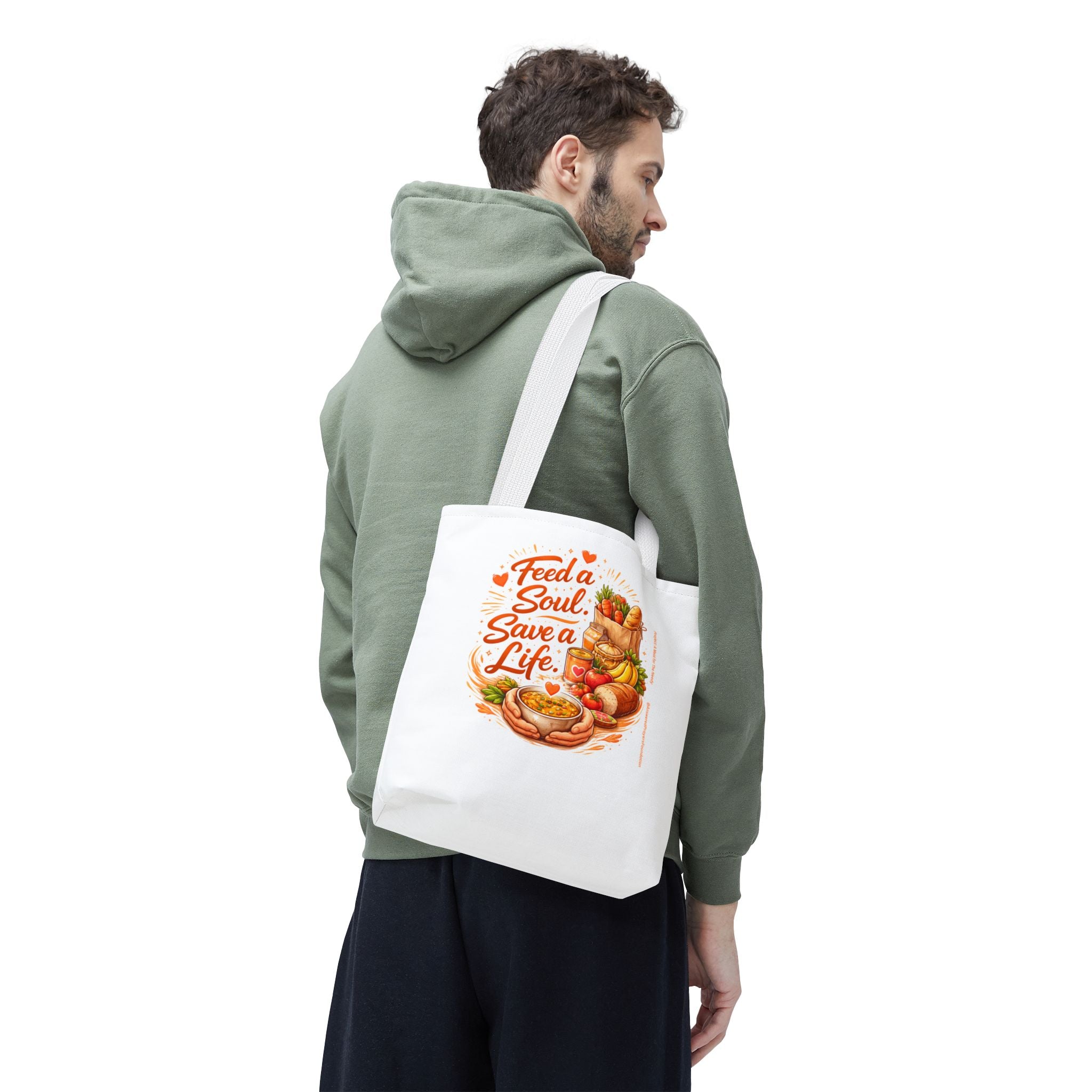 Feed a Soul Save a Life Tote Bag | Tote Bag