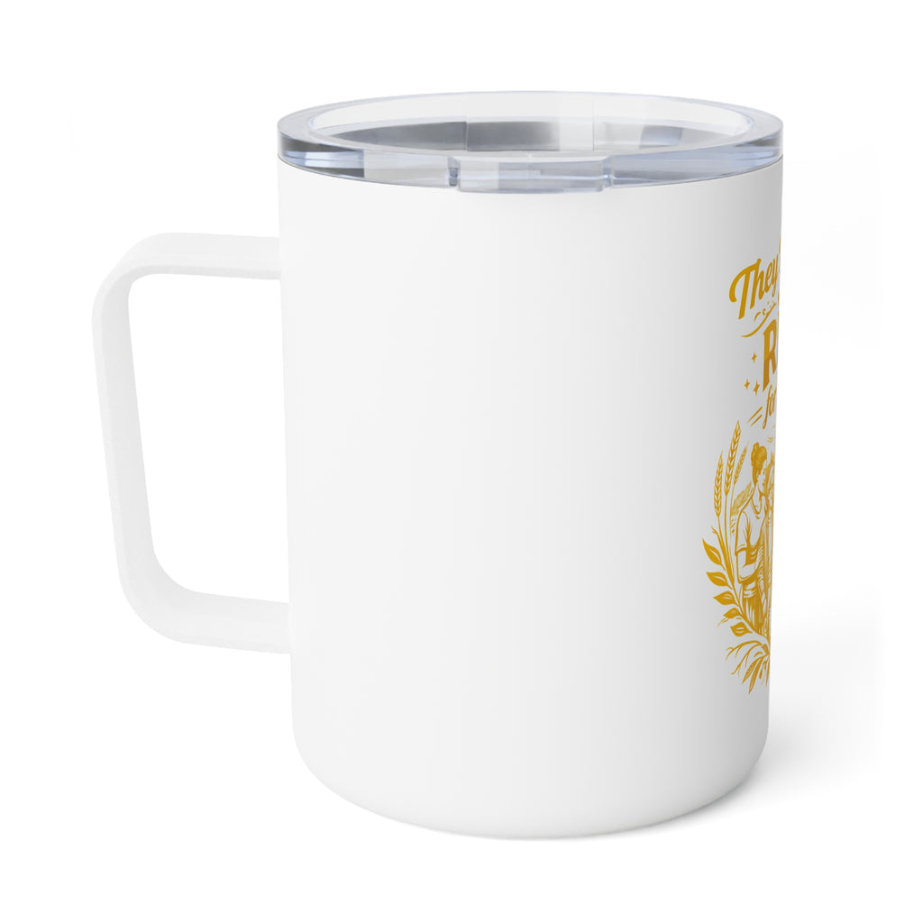 They Raised Us Now We Rise for Them insulated Mug | 10oz Travel Coffee Mug