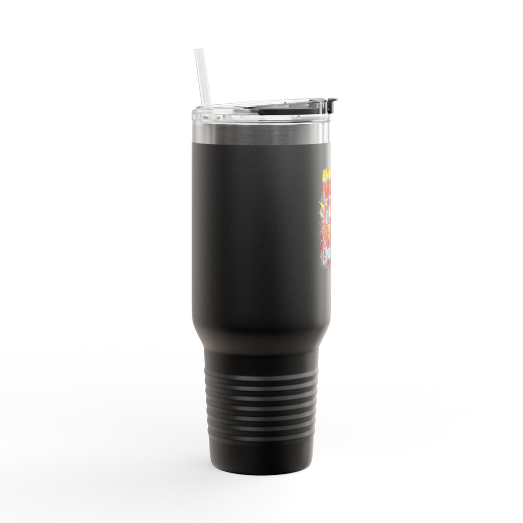 Empowered Voices End Abuse 40oz Travel Mug | Insulated Tumbler