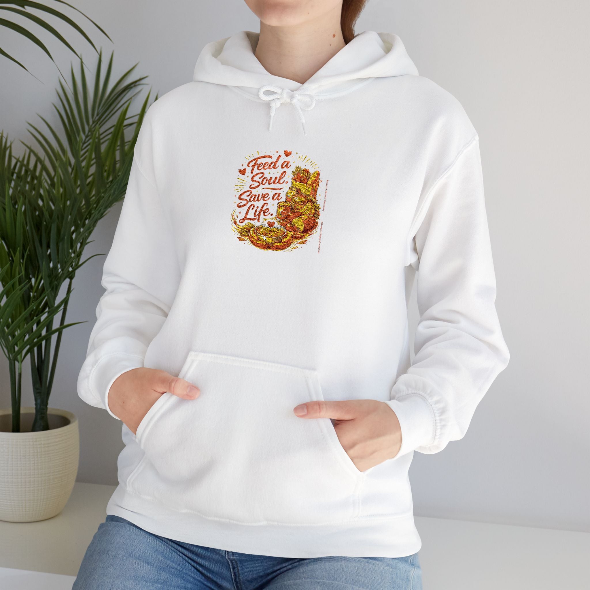 Feed A Soul Save A Life Hoodie | Premium Hoodie