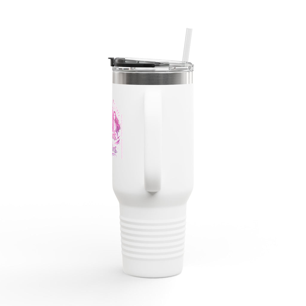 She Rises She Leads She Wins Travel Mug | 40oz Insulated Tumbler