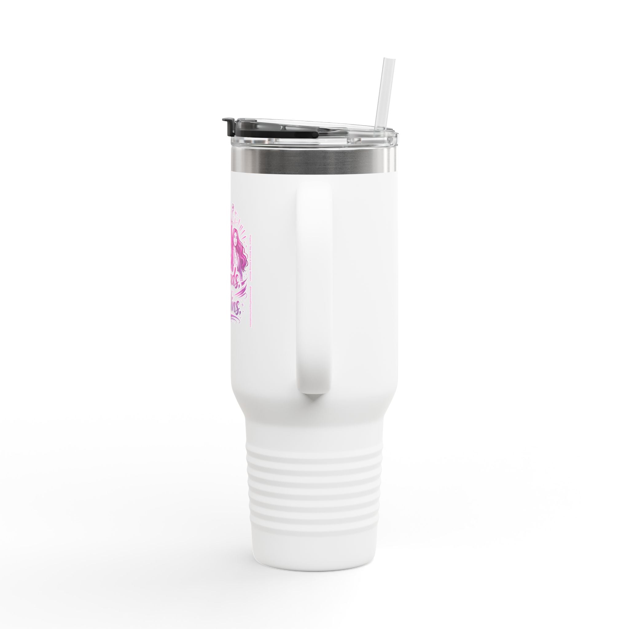 She Rises She Leads She Wins Travel Mug | 40oz Insulated Tumbler