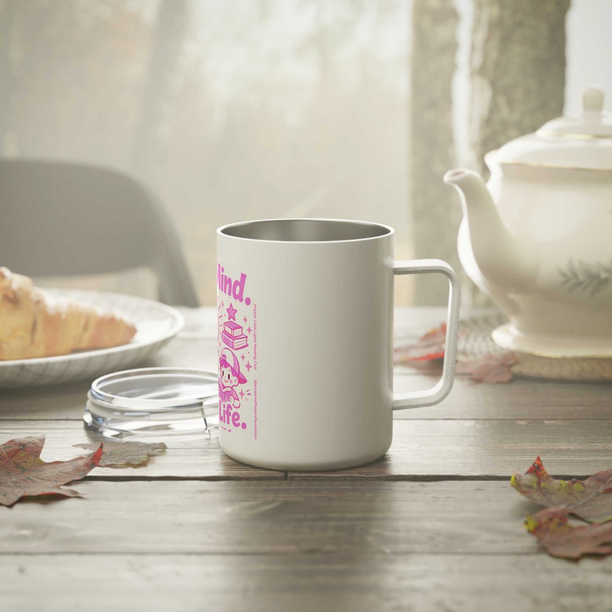 Light a Mind Change a Life Insulated Mug | Coffee Mug Tumbler