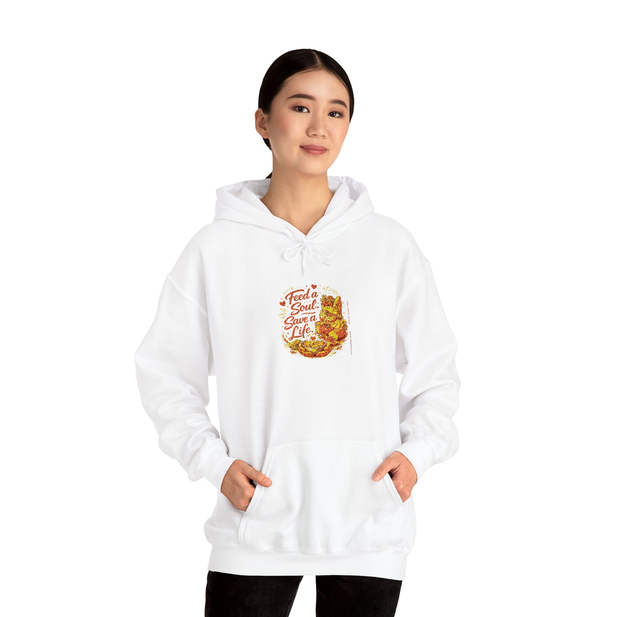 Feed A Soul Save A Life Hoodie | Premium Hoodie