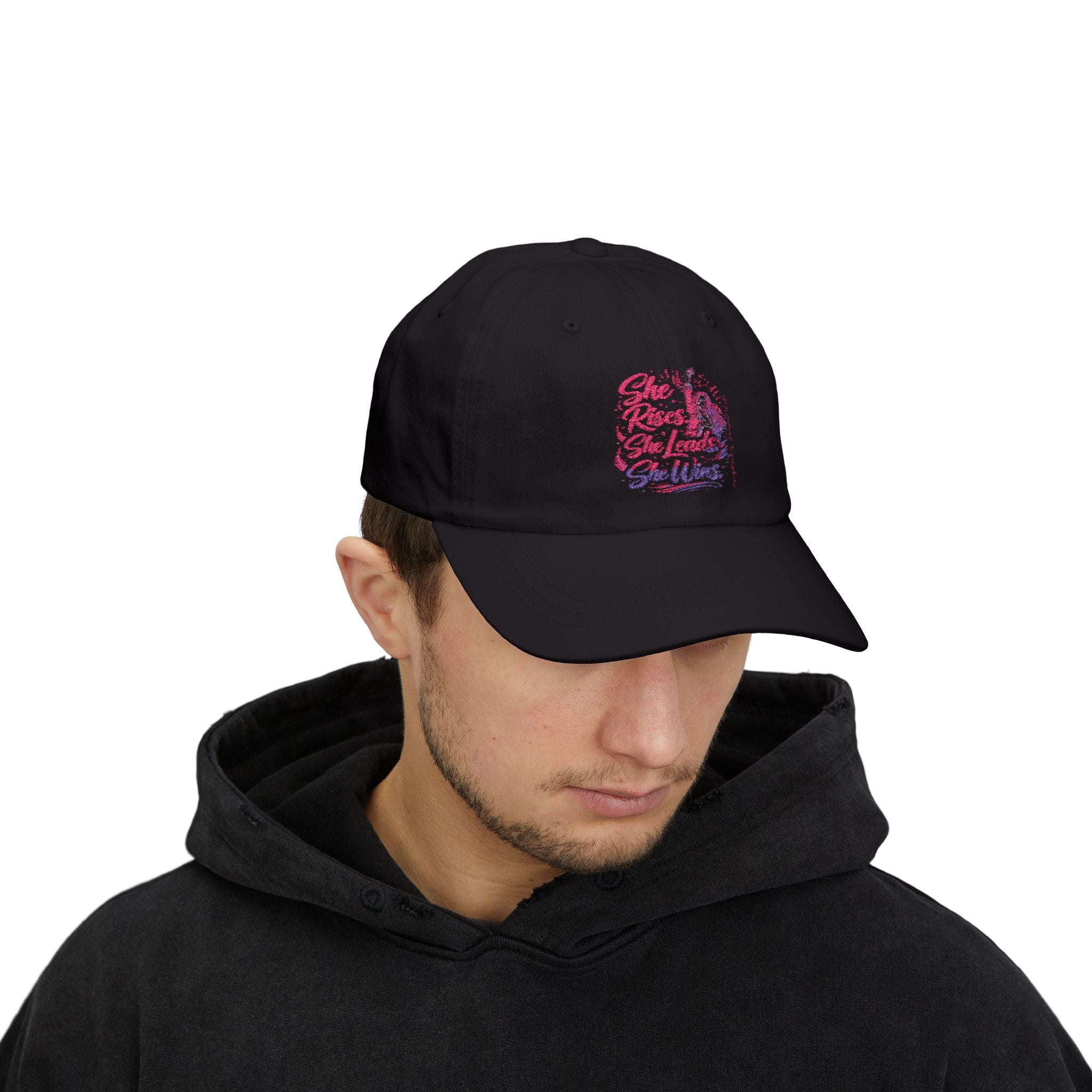 She Rises She Leads She Wins Cap | Classic Hat